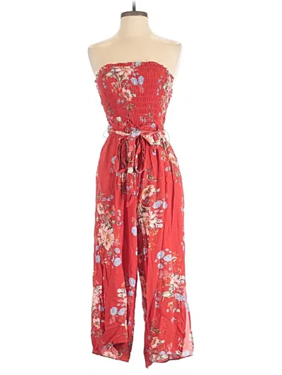 American Eagle Outfitters Jumpsuit In Red