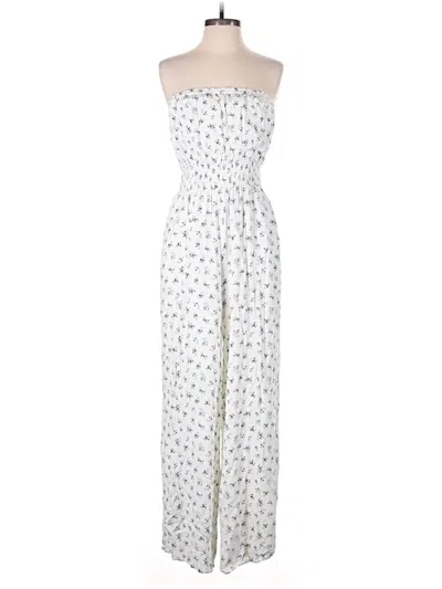 Pre-owned American Eagle Outfitters Jumpsuit In White