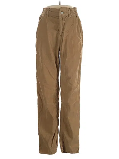 Pre-owned American Eagle Outfitters Khaki Pant In Brown