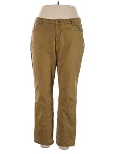 Pre-owned American Eagle Outfitters Khaki Pant In Brown