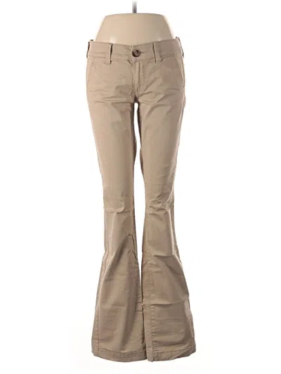 Pre-owned American Eagle Outfitters Khaki Pant In Tan
