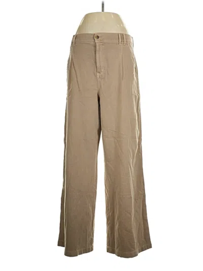 Pre-owned American Eagle Outfitters Khaki Pant In Tan