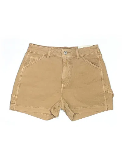 American Eagle Outfitters Khaki Shorts In Brown