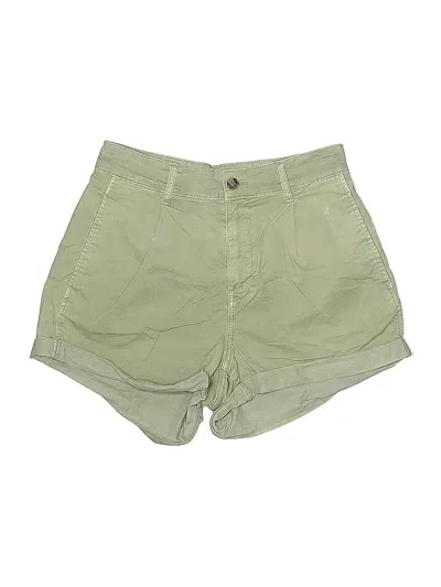 Pre-owned American Eagle Outfitters Khaki Shorts In Green