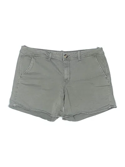 Pre-owned American Eagle Outfitters Khaki Shorts In Green