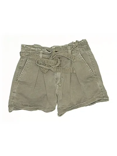 Pre-owned American Eagle Outfitters Khaki Shorts In Green