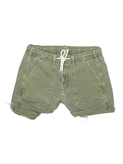 Pre-owned American Eagle Outfitters Khaki Shorts In Green