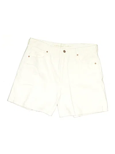 American Eagle Outfitters Khaki Shorts In White