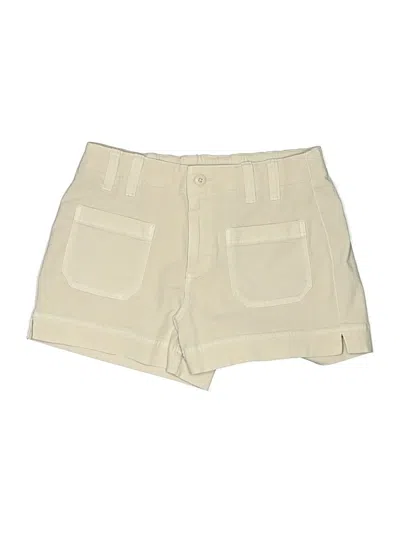 Pre-owned American Eagle Outfitters Khaki Shorts In Ivory