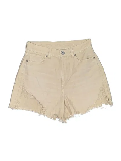 Pre-owned American Eagle Outfitters Khaki Shorts In Tan