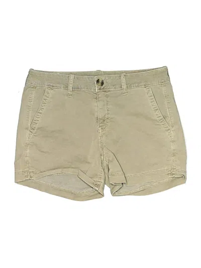 Pre-owned American Eagle Outfitters Khaki Shorts In Tan