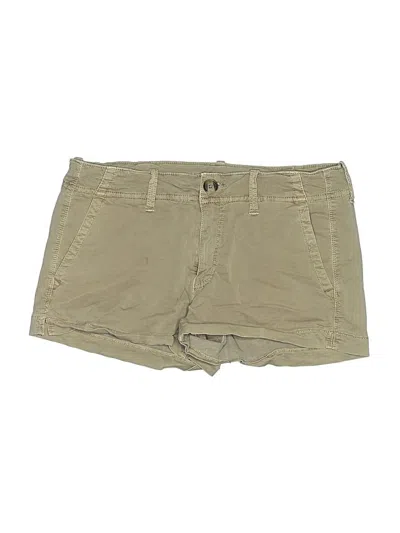 Pre-owned American Eagle Outfitters Khaki Shorts In Tan