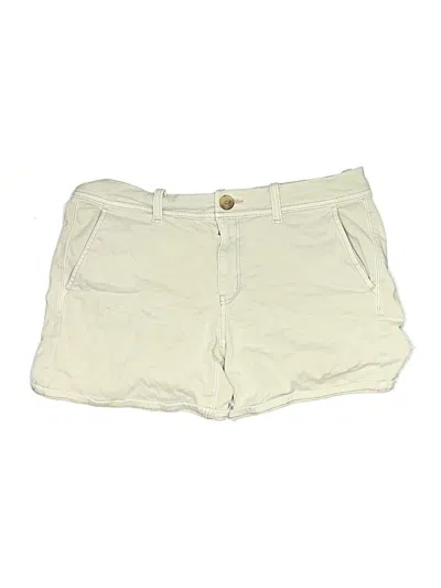 Pre-owned American Eagle Outfitters Khaki Shorts In White