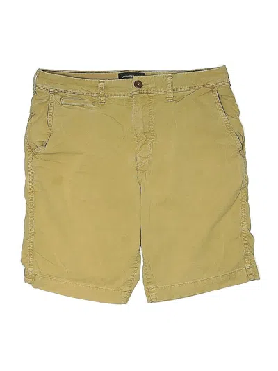 Pre-owned American Eagle Outfitters Khaki Shorts In Yellow