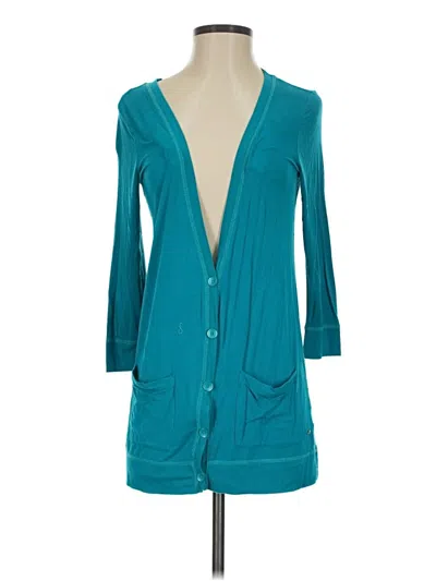 Pre-owned American Eagle Outfitters Kimono In Blue