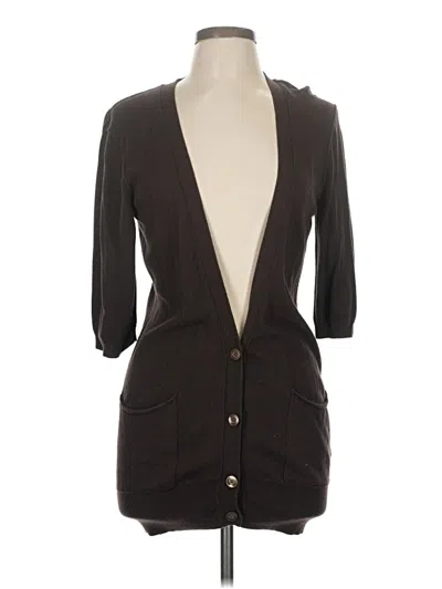 Pre-owned American Eagle Outfitters Kimono In Brown