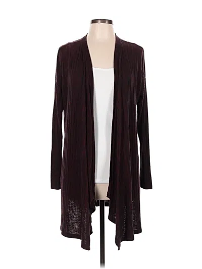 Pre-owned American Eagle Outfitters Kimono In Burgundy