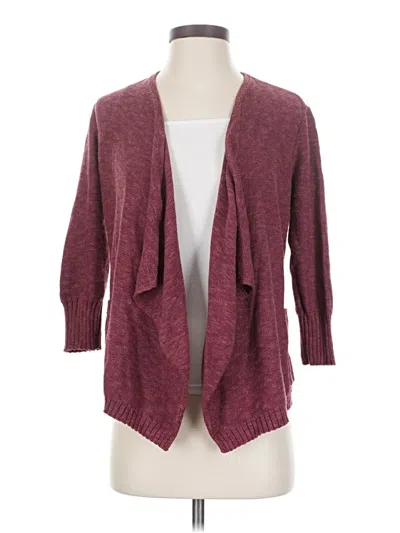 Pre-owned American Eagle Outfitters Kimono In Burgundy