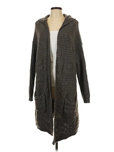 Pre-owned American Eagle Outfitters Kimono In Gray