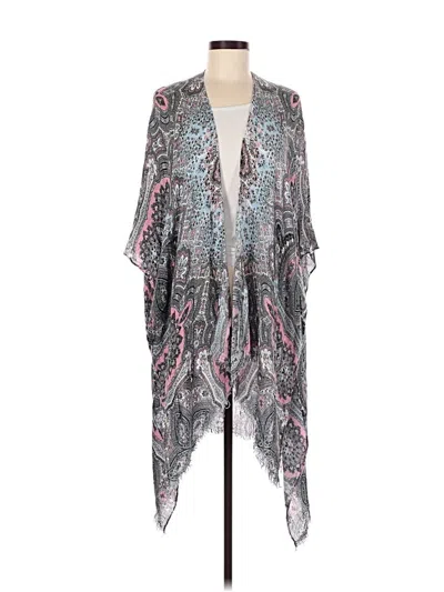 Pre-owned American Eagle Outfitters Kimono In Gray