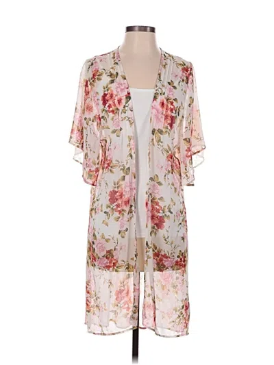 Pre-owned American Eagle Outfitters Kimono In Pink