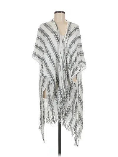 Pre-owned American Eagle Outfitters Kimono In Silver