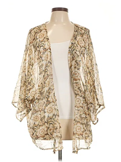 Pre-owned American Eagle Outfitters Kimono In White