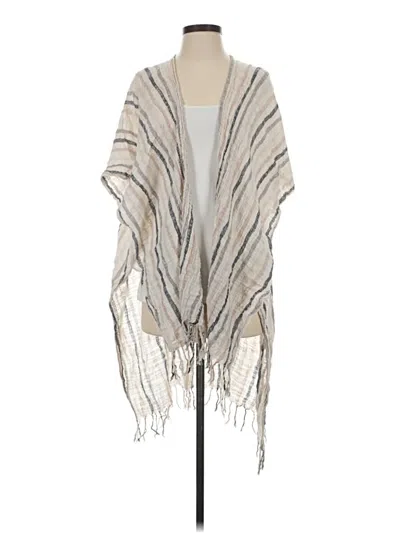Pre-owned American Eagle Outfitters Kimono In White