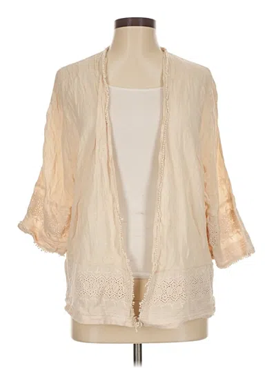Pre-owned American Eagle Outfitters Kimono In White