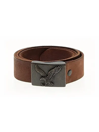 Pre-owned American Eagle Outfitters Leather Belt In Brown