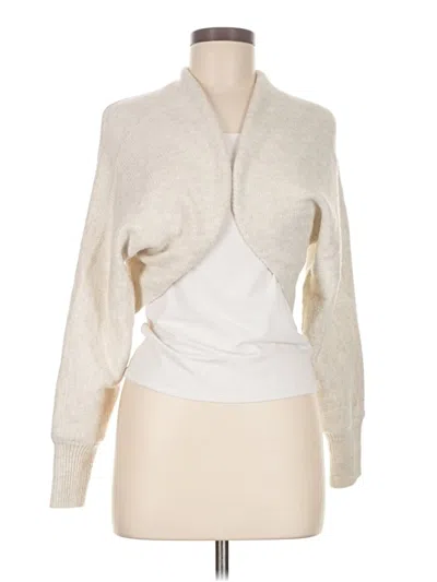 Pre-owned American Eagle Outfitters Long Sleeve Blouse In White
