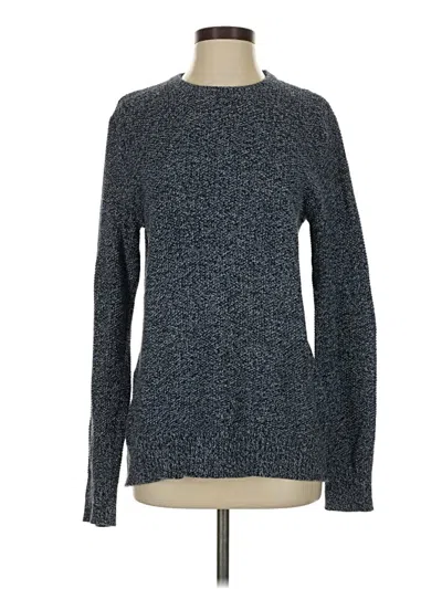 Pre-owned American Eagle Outfitters Long Sleeve Top Gray Crew Neck Tops