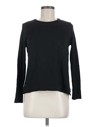 Pre-owned American Eagle Outfitters Long Sleeve T-shirt In Black