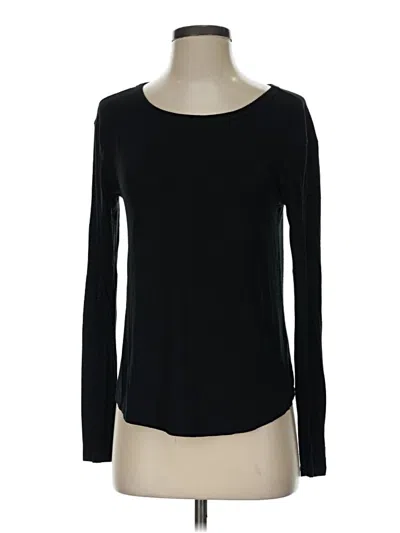 Pre-owned American Eagle Outfitters Long Sleeve T-shirt In Black