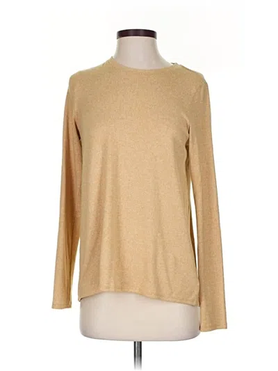 Pre-owned American Eagle Outfitters Long Sleeve T-shirt In Brown