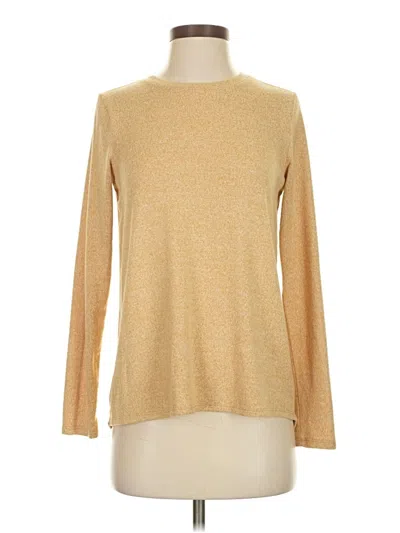 Pre-owned American Eagle Outfitters Long Sleeve T-shirt In Gold