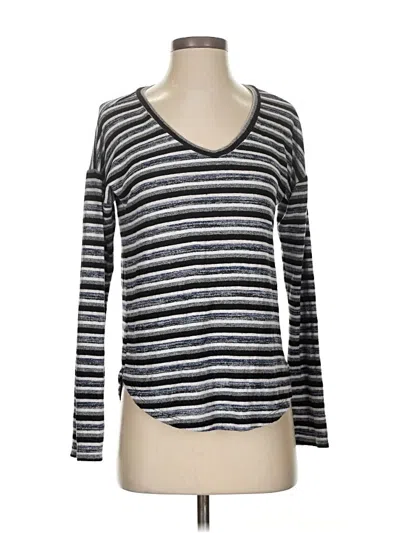 Pre-owned American Eagle Outfitters Long Sleeve T-shirt In Gray