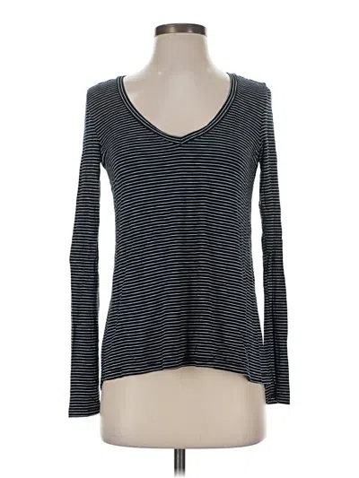 Pre-owned American Eagle Outfitters Long Sleeve T-shirt In Gray