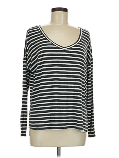 Pre-owned American Eagle Outfitters Long Sleeve T-shirt In Gray