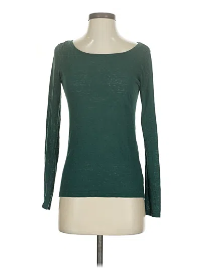 Pre-owned American Eagle Outfitters Long Sleeve T-shirt In Green