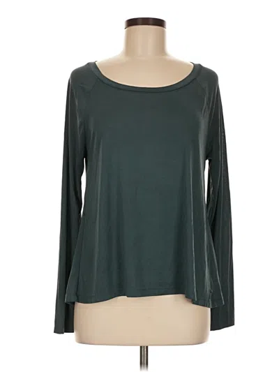 Pre-owned American Eagle Outfitters Long Sleeve T-shirt In Green
