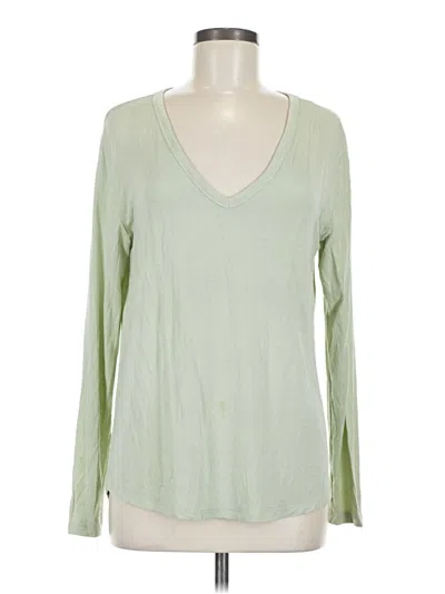 Pre-owned American Eagle Outfitters Long Sleeve T-shirt In Green