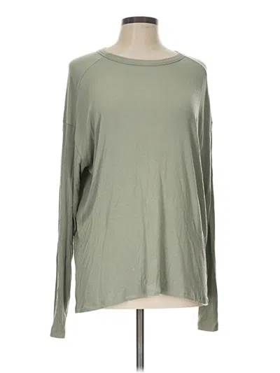 Pre-owned American Eagle Outfitters Long Sleeve T-shirt In Green