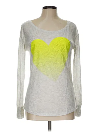 Pre-owned American Eagle Outfitters Long Sleeve T-shirt In Silver