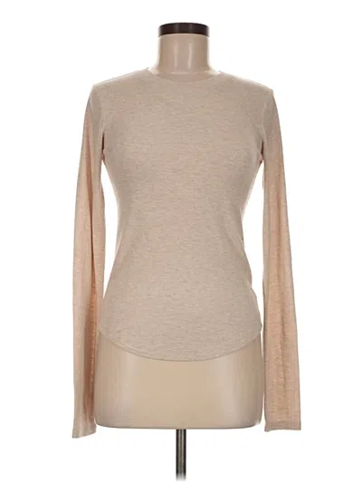 Pre-owned American Eagle Outfitters Long Sleeve Turtleneck In Tan