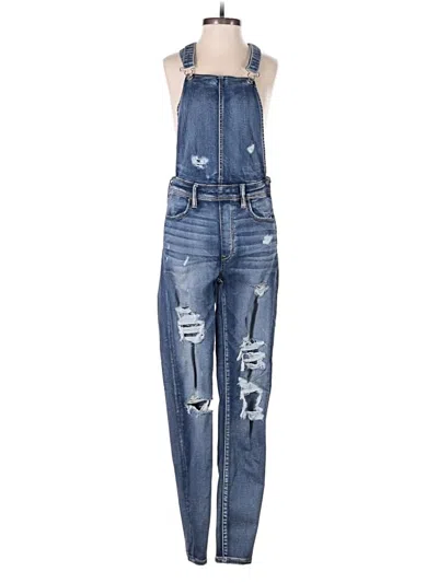 Pre-owned American Eagle Outfitters Overalls In Blue
