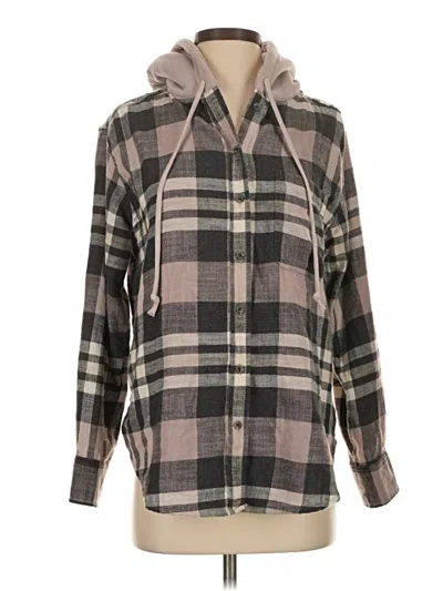 Pre-owned American Eagle Outfitters Poncho In Brown