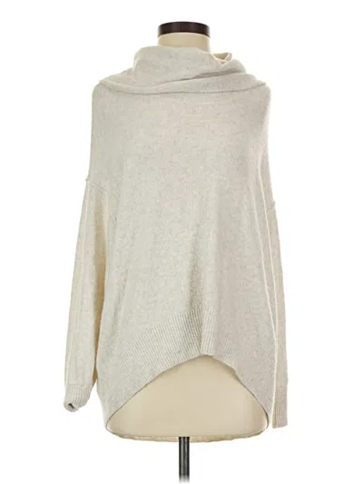 Pre-owned American Eagle Outfitters Poncho In Gray