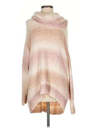 Pre-owned American Eagle Outfitters Poncho In Pink