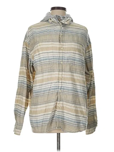 Pre-owned American Eagle Outfitters Poncho In Tan